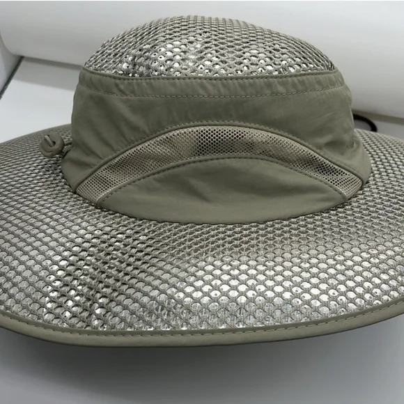 Arctic Air Evaporative Cooling Hat One Size Silver Ventilated UV Protection - Picture 5 of 16